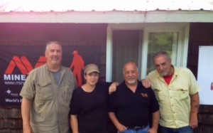 Left to Right: Carter Pennington, Myself, Pat D'Arinzo and Ken Carpenter break for a photo